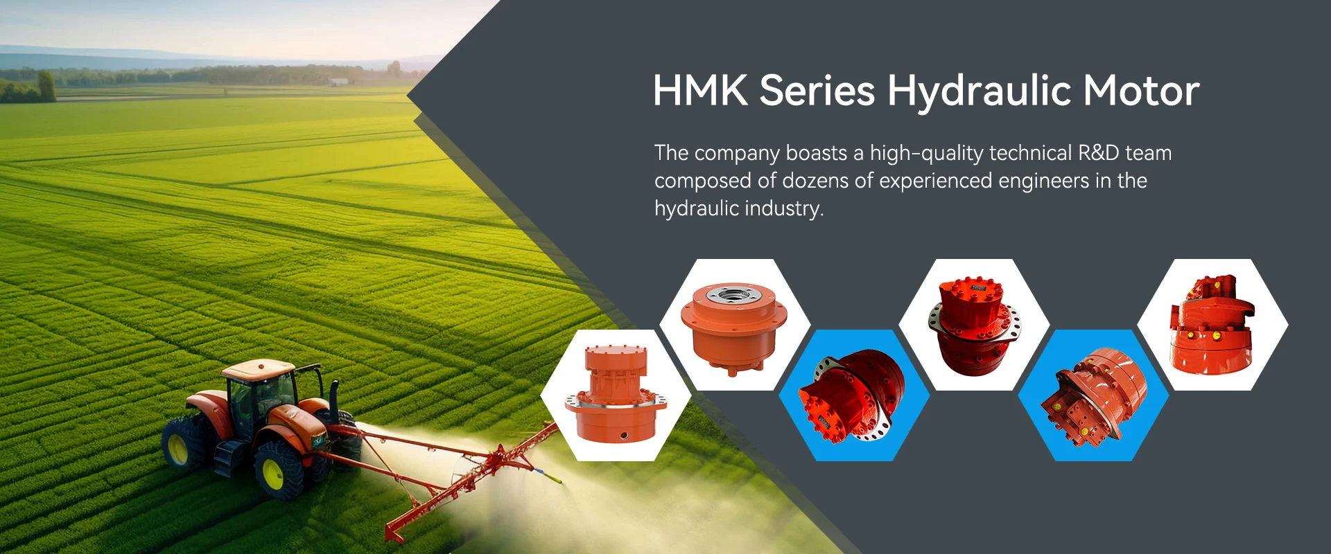 Κίνα HMK Series Υδραυλικός κινητήρας